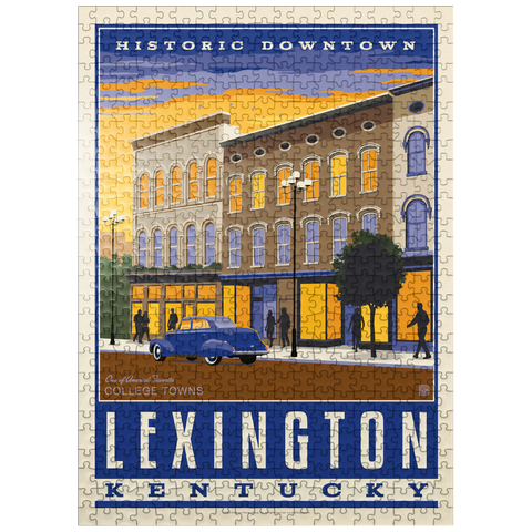puzzleplate American College Towns: Lexington, KY 500 Jigsaw Puzzle
