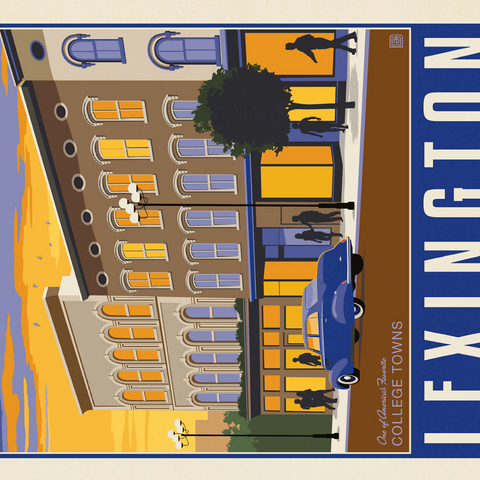 American College Towns: Lexington, KY 500 Jigsaw Puzzle 3D Modell