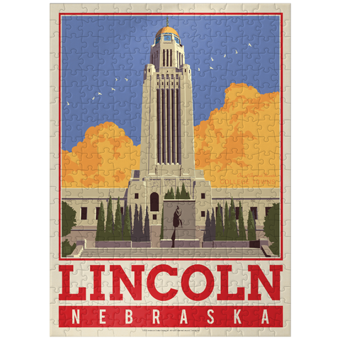 puzzleplate American College Towns: Lincoln, NE 300 Jigsaw Puzzle