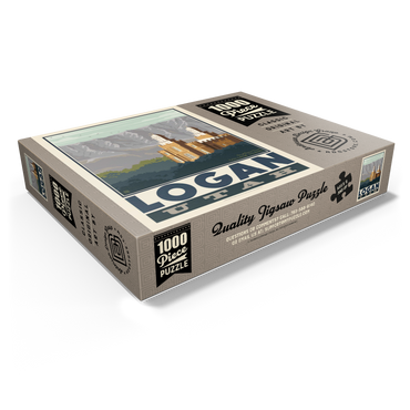 American College Towns: Logan, Utah 1000 Jigsaw Puzzle box view1