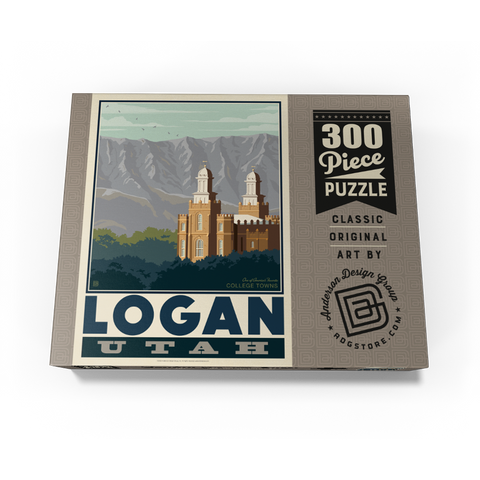 American College Towns: Logan, Utah 300 Jigsaw Puzzle box view3