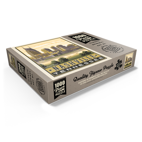 American College Towns: Nashville, TN 1000 Jigsaw Puzzle box view1
