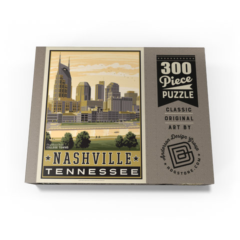 American College Towns: Nashville, TN 300 Jigsaw Puzzle box view3