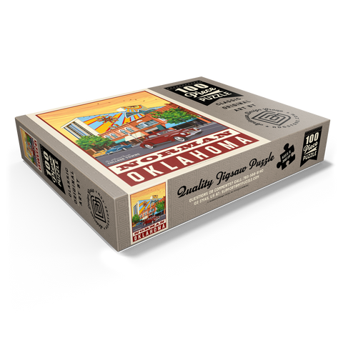 American College Towns: Norman, Oklahoma 100 Jigsaw Puzzle box view1