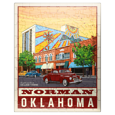 puzzleplate American College Towns: Norman, Oklahoma 100 Jigsaw Puzzle