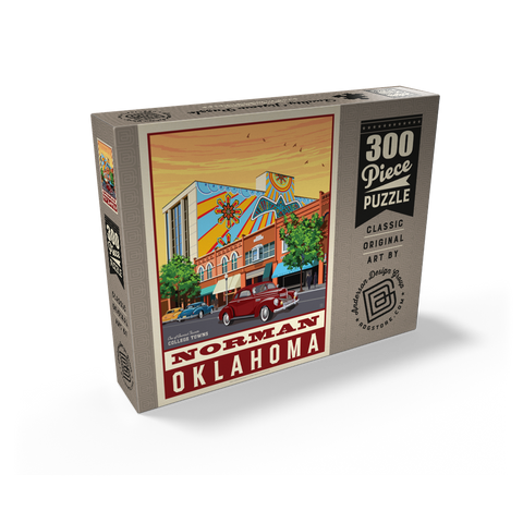 American College Towns: Norman, Oklahoma 300 Jigsaw Puzzle box view2