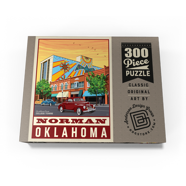 American College Towns: Norman, Oklahoma 300 Jigsaw Puzzle box view3