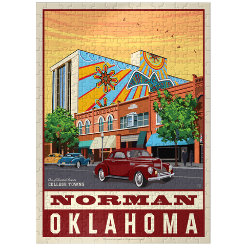puzzleplate American College Towns: Norman, Oklahoma 300 Jigsaw Puzzle
