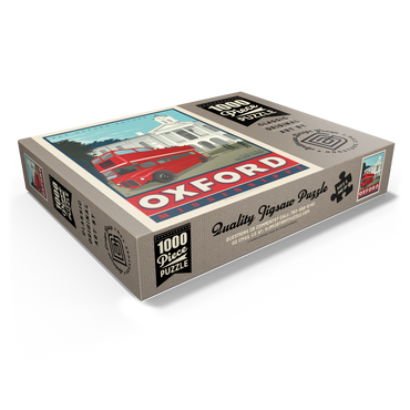 American College Towns: Oxford, Mississippi 1000 Jigsaw Puzzle box view1