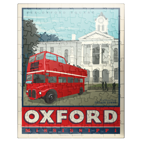 puzzleplate American College Towns: Oxford, Mississippi 100 Jigsaw Puzzle