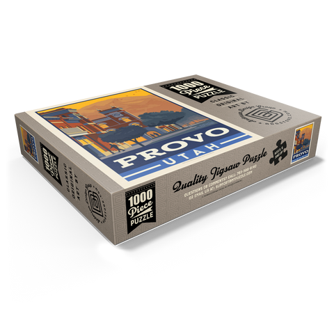 American College Towns: Provo, Utah 1000 Jigsaw Puzzle box view1