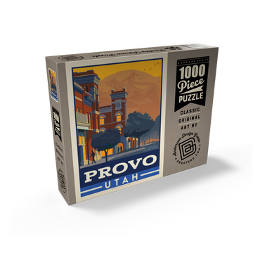 American College Towns: Provo, Utah 1000 Jigsaw Puzzle box view2
