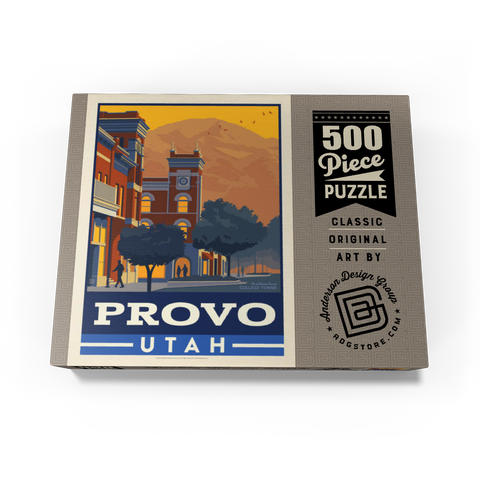 American College Towns: Provo, Utah 500 Jigsaw Puzzle box view3