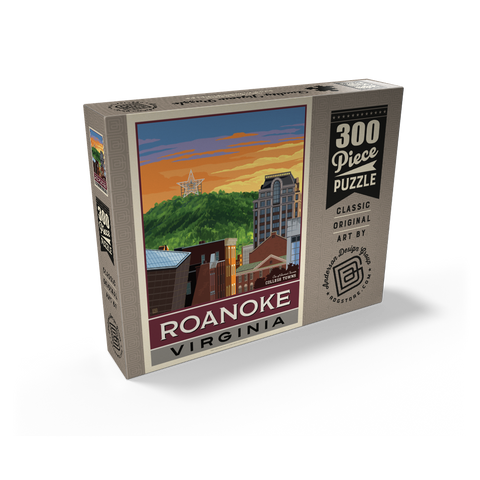 American College Towns: Roanoke, VA 300 Jigsaw Puzzle box view2