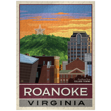 puzzleplate American College Towns: Roanoke, VA 300 Jigsaw Puzzle