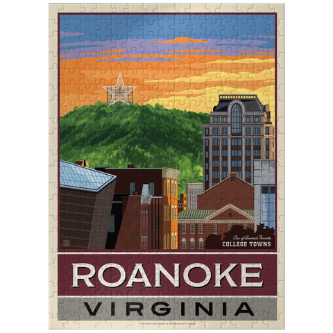 puzzleplate American College Towns: Roanoke, VA 300 Jigsaw Puzzle