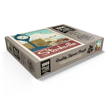American College Towns: Starkville, MS 1000 Jigsaw Puzzle box view1