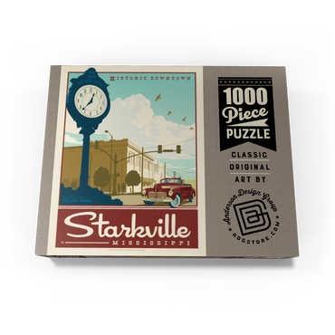 American College Towns: Starkville, MS 1000 Jigsaw Puzzle box view3