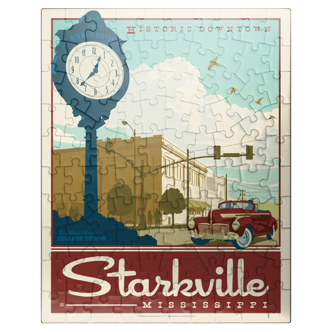 puzzleplate American College Towns: Starkville, MS 100 Jigsaw Puzzle