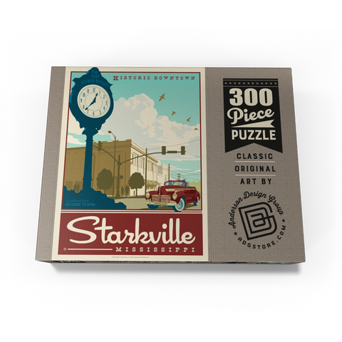 American College Towns: Starkville, MS 300 Jigsaw Puzzle box view3