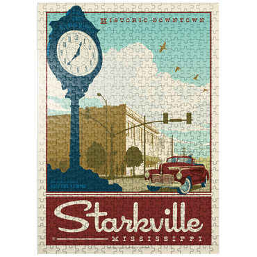 puzzleplate American College Towns: Starkville, MS 500 Jigsaw Puzzle