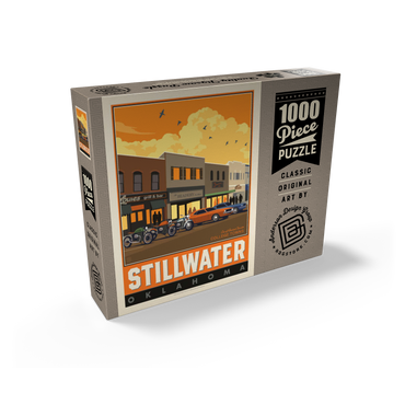 American College Towns: Stillwater, OK 1000 Jigsaw Puzzle box view2