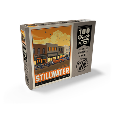 American College Towns: Stillwater, OK 100 Jigsaw Puzzle box view2