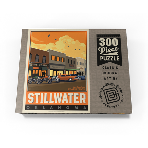 American College Towns: Stillwater, OK 300 Jigsaw Puzzle box view3