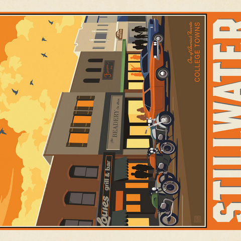 American College Towns: Stillwater, OK 500 Jigsaw Puzzle 3D Modell