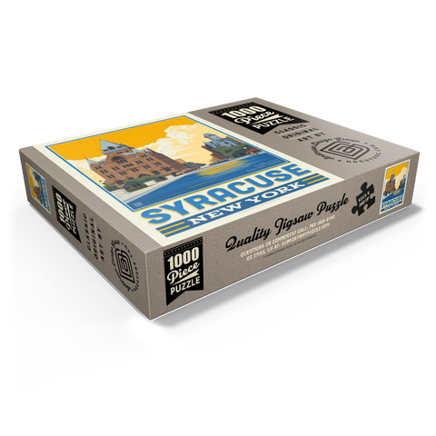 American College Towns: Syracuse, NY 1000 Jigsaw Puzzle box view1