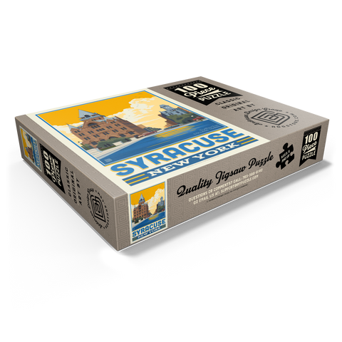 American College Towns: Syracuse, NY 100 Jigsaw Puzzle box view1