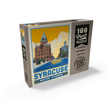 American College Towns: Syracuse, NY 100 Jigsaw Puzzle box view2