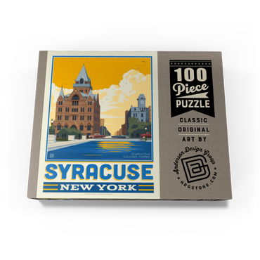 American College Towns: Syracuse, NY 100 Jigsaw Puzzle box view3