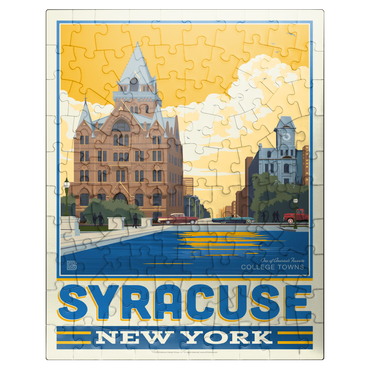 puzzleplate American College Towns: Syracuse, NY 100 Jigsaw Puzzle