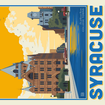 American College Towns: Syracuse, NY 100 Jigsaw Puzzle 3D Modell