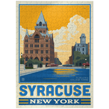 puzzleplate American College Towns: Syracuse, NY 300 Jigsaw Puzzle