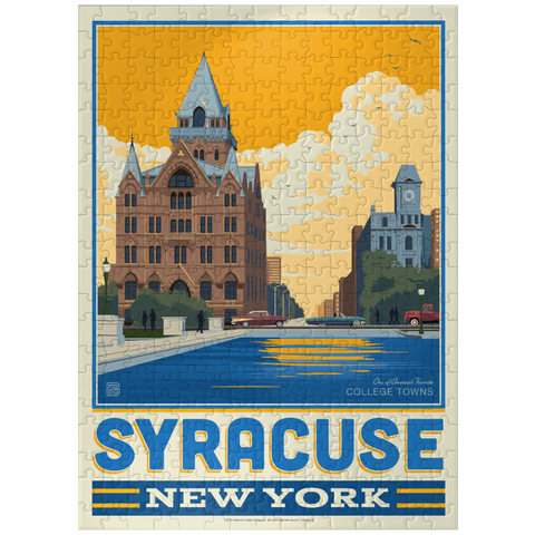 puzzleplate American College Towns: Syracuse, NY 300 Jigsaw Puzzle
