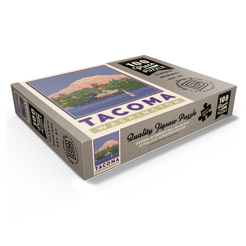 American College Towns: Tacoma, WA 100 Jigsaw Puzzle box view1