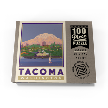American College Towns: Tacoma, WA 100 Jigsaw Puzzle box view3