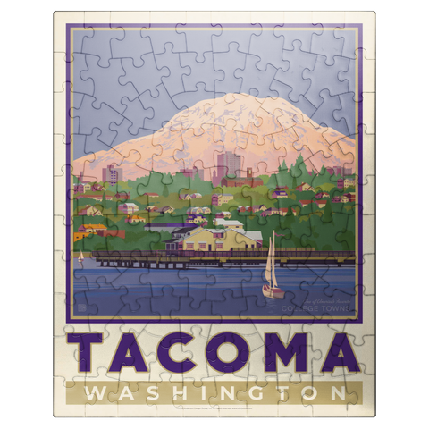puzzleplate American College Towns: Tacoma, WA 100 Jigsaw Puzzle