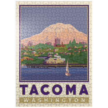 puzzleplate American College Towns: Tacoma, WA 500 Jigsaw Puzzle