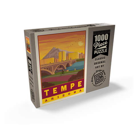 American College Towns: Tempe, AZ 1000 Jigsaw Puzzle box view2