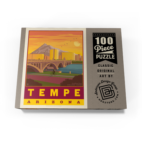 American College Towns: Tempe, AZ 100 Jigsaw Puzzle box view3