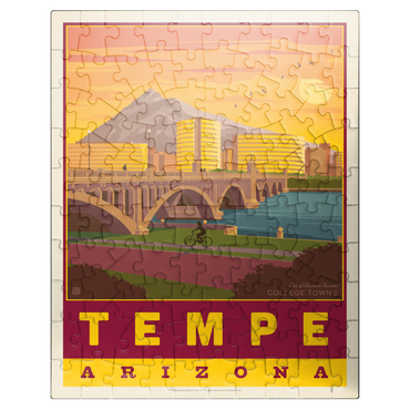 puzzleplate American College Towns: Tempe, AZ 100 Jigsaw Puzzle