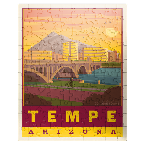 puzzleplate American College Towns: Tempe, AZ 100 Jigsaw Puzzle