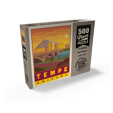 American College Towns: Tempe, AZ 500 Jigsaw Puzzle box view2