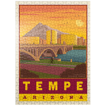 puzzleplate American College Towns: Tempe, AZ 500 Jigsaw Puzzle
