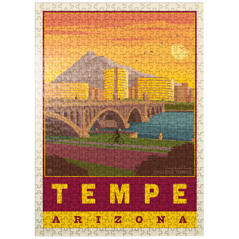 puzzleplate American College Towns: Tempe, AZ 500 Jigsaw Puzzle