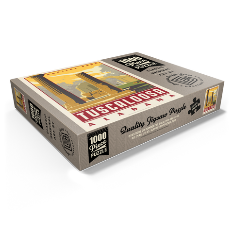 American College Towns: Tuscaloosa, AL 1000 Jigsaw Puzzle box view1