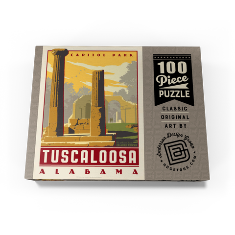American College Towns: Tuscaloosa, AL 100 Jigsaw Puzzle box view3